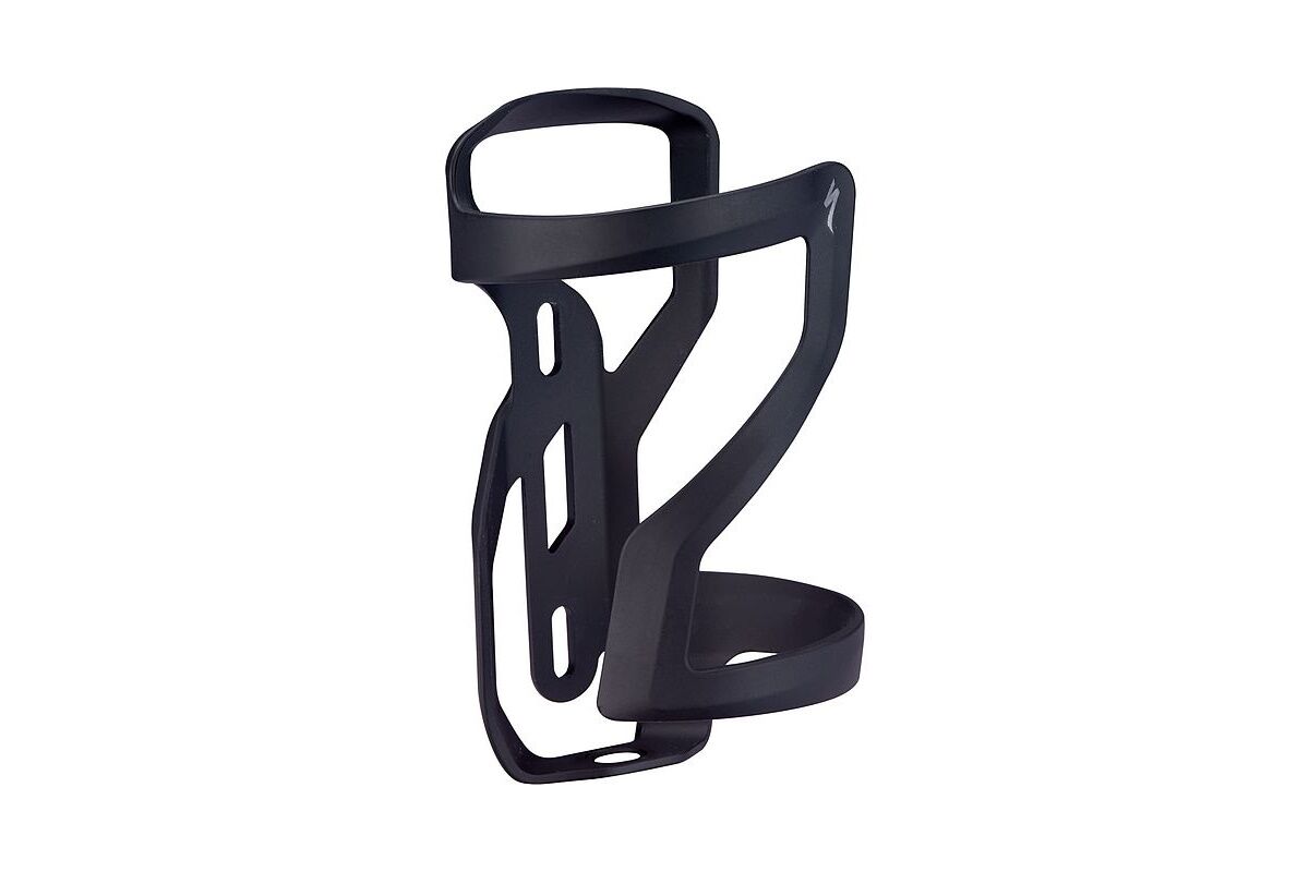 Portabidones Specialized Zee Cage II negro mate con carga lateral, integración SWAT para MTB