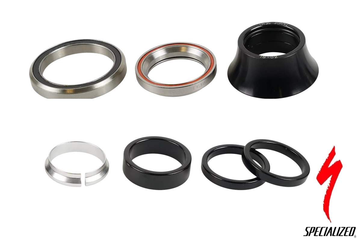 Juego de dirección integrada Specialized S122500007 para horquilla tapered con rodamientos 1-1/8 y 1-3/8