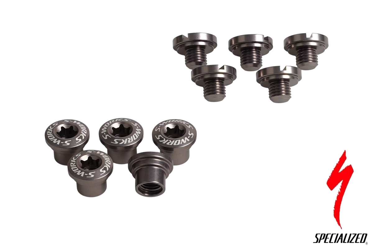 Tornillos y tuercas de plato Specialized S170500003 para araña de carbono S-Works