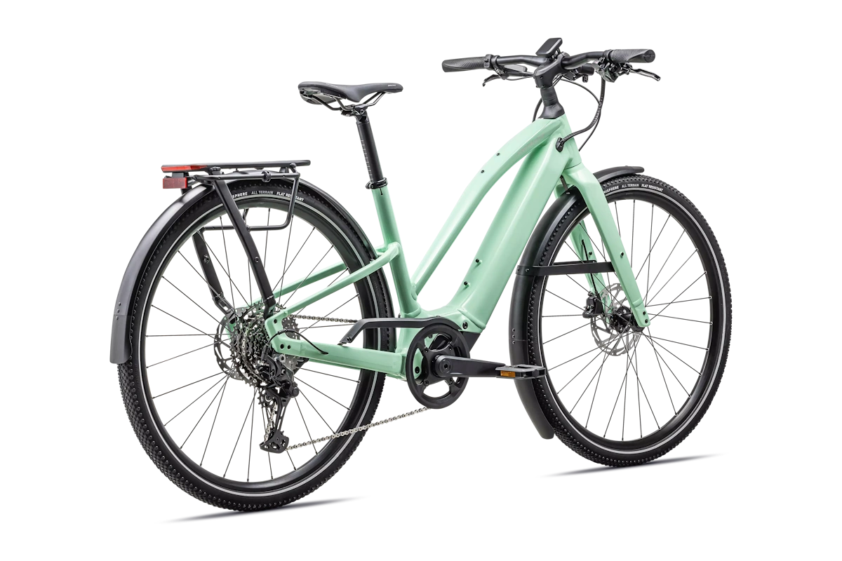 Specialized Turbo Vado SL 2 4.0 Step-Through EQ – e-bike urbana ligera con motor Specialized SL 1.2 (320 W), batería 520 Wh, Future Shock 3.1, Mastermind H3 con Apple Find My y portabultos MIK HD (27 kg) - Imagen 6