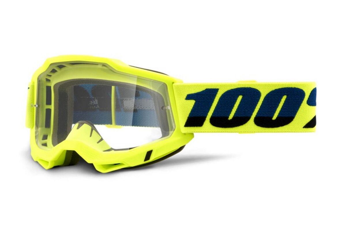 Gafas máscara 100% - ACCURI 2® Goggle - Fluo/Yellow - Clear Lens