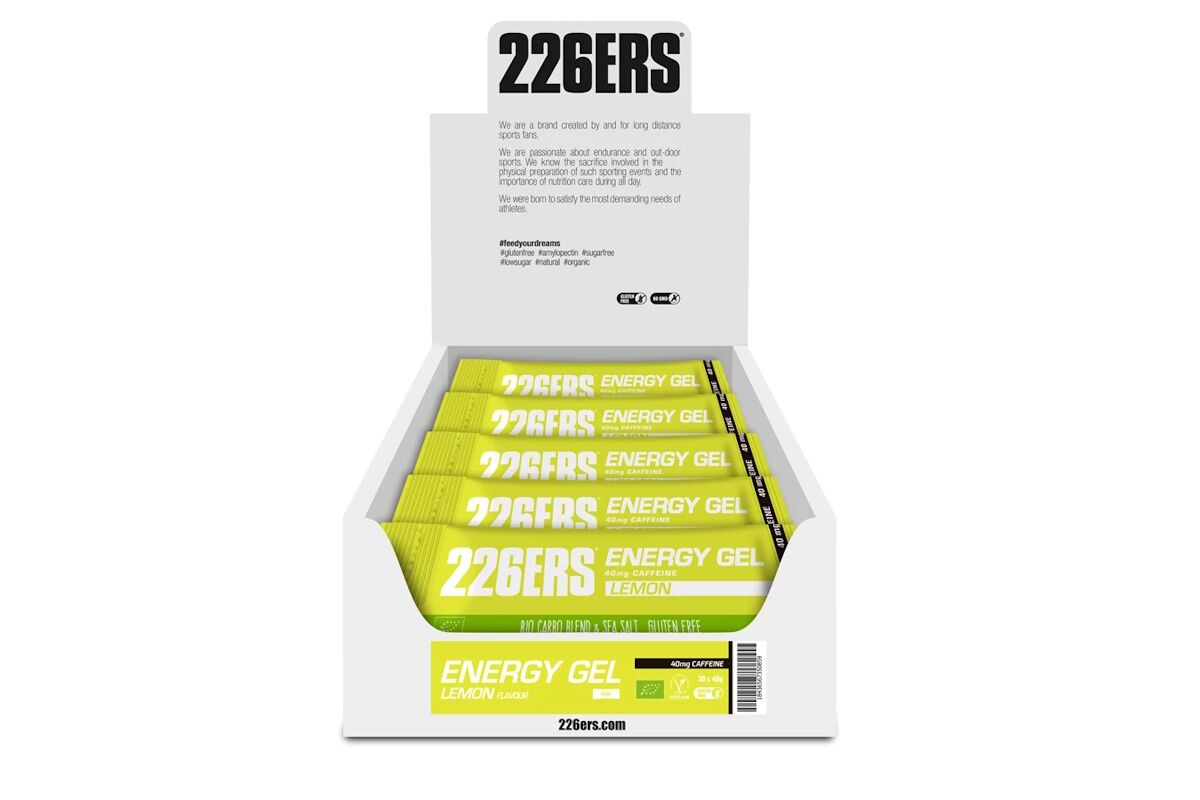 Gel 226ERS - BIO ENERGY GEL 40gr Limón - Cafeina - Imagen 3