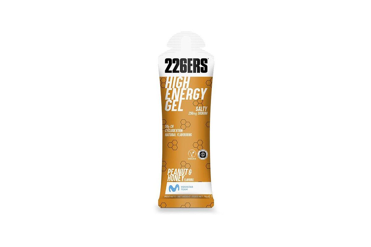 Gel 226ERS - HIGH ENERGY GEL 76g - Cacahuete y Miel salado