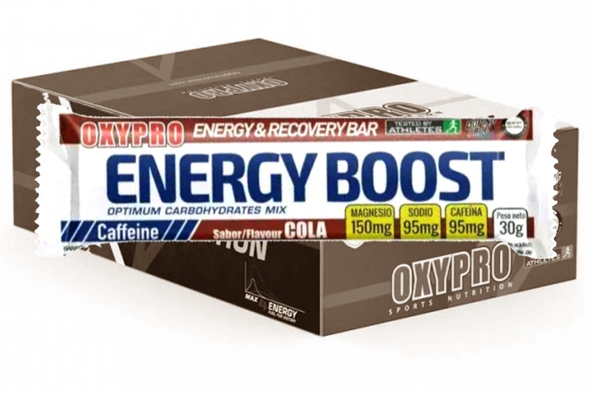 Barrita Oxipro Energy Boost Gominola Cola PLUS Magnesio (CAFEINA) - Imagen 3