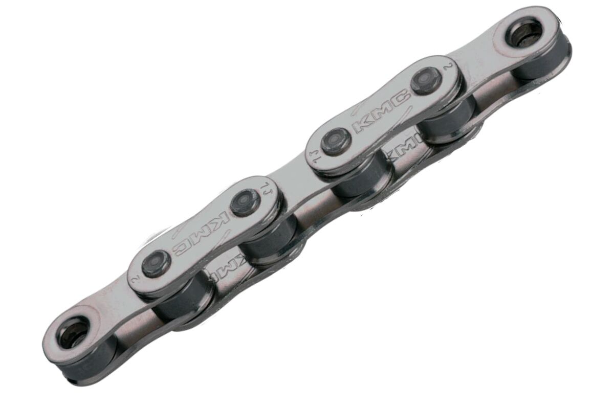 Cadena KMC Z1eHX-Wide PLATA SPINING 112P
