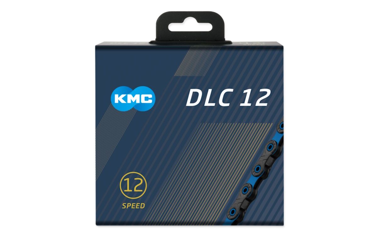 Cadena KMC DLC 12V NEGRO/AZUL126P - Imagen 2
