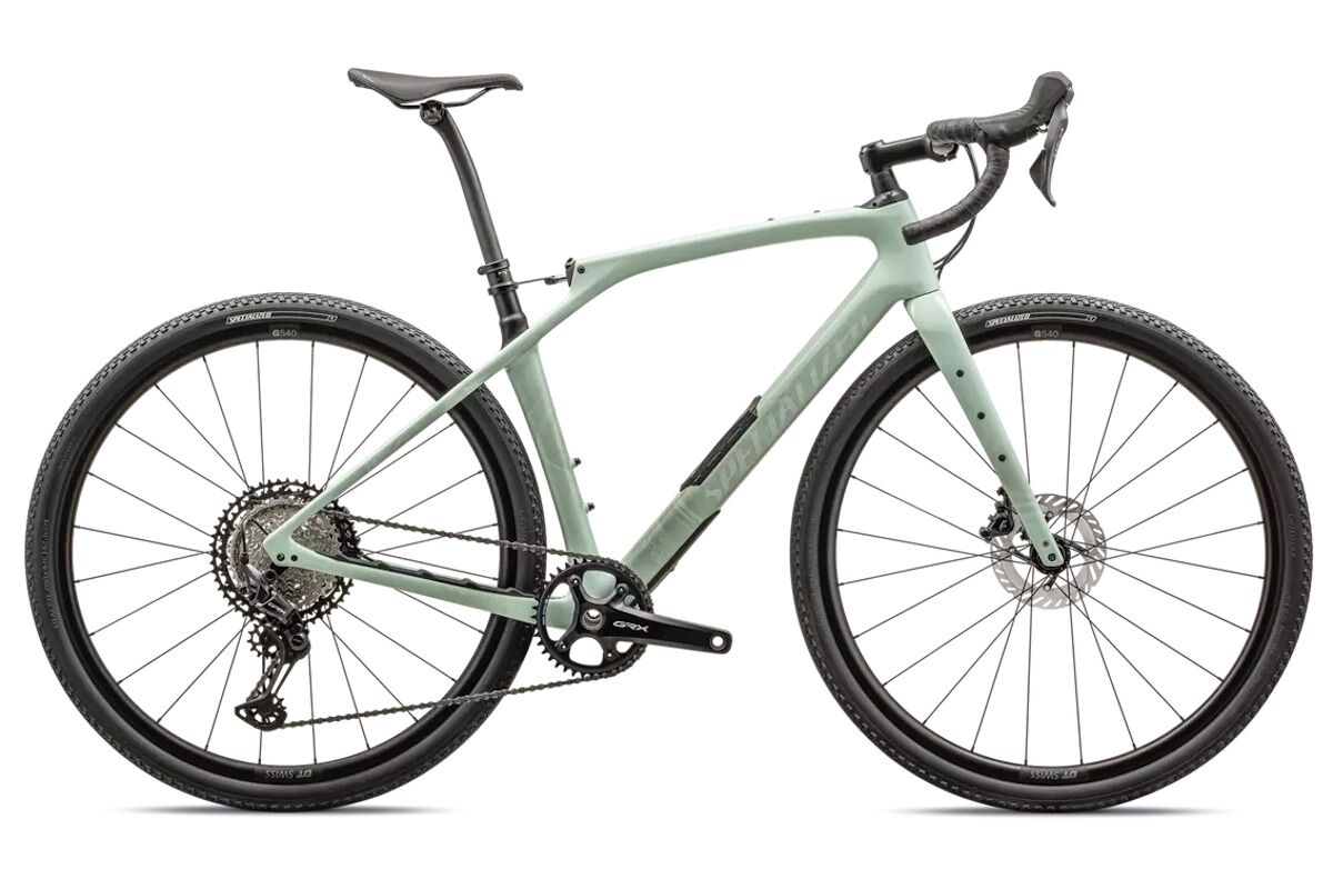 Specialized Diverge STR Comp 2024, bicicleta gravel carbono con suspensión Future Shock, grupo Shimano GRX, oportunidad modelo actual.