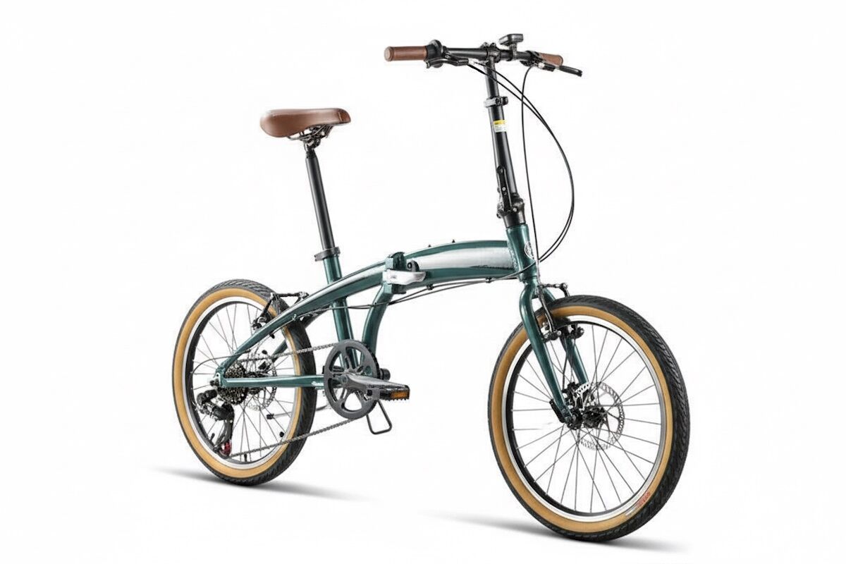 Bici plegable ultraligera 20” aluminio JL‑Wenti 6v - Imagen 2