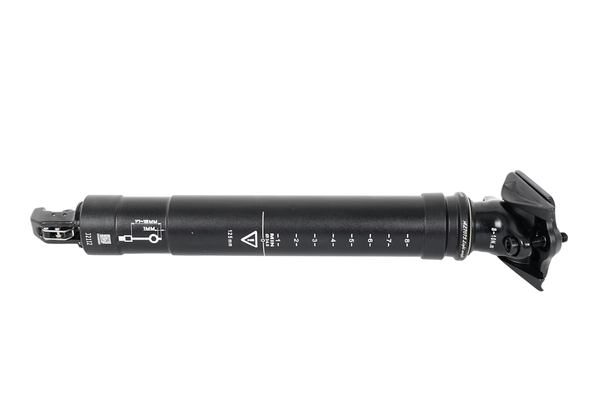 Compra la tija telescópica Specialized Tranz-X 34,9 mm con cableado interno y cartucho sellado. Disponible en 125mm de recorrido.