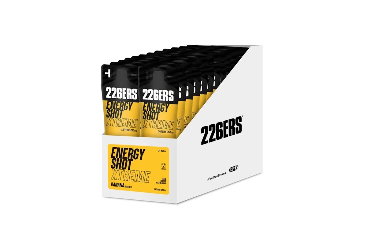 Gel 226ERS - ENERGY SHOT STICK 60ml - Blues Energy Banana Xtrem 250mg Caff - Imagen 4