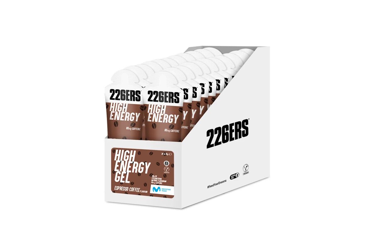Gel 226ERS - HIGH ENERGY GEL 76g - Cafe expreso con Cafeina - Imagen 3