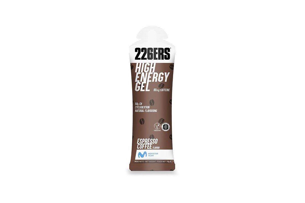 Gel 226ERS - HIGH ENERGY GEL 76g - Cafe expreso con Cafeina