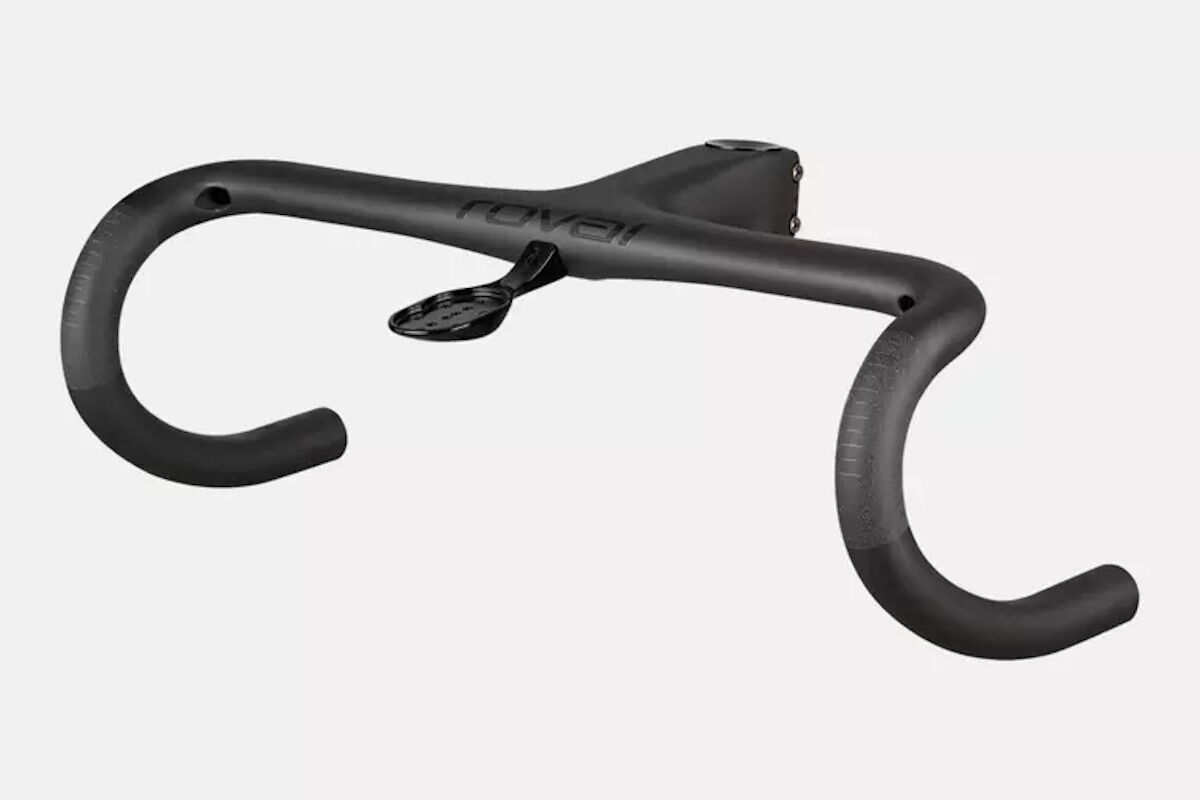 Cockpit Roval Alpinist II Specialized de carbono con manillar y potencia integrados 4 grados flare