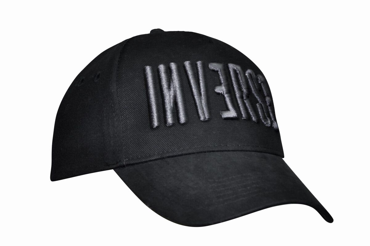 Gorra deportiva INVERSE ACE NEGRA