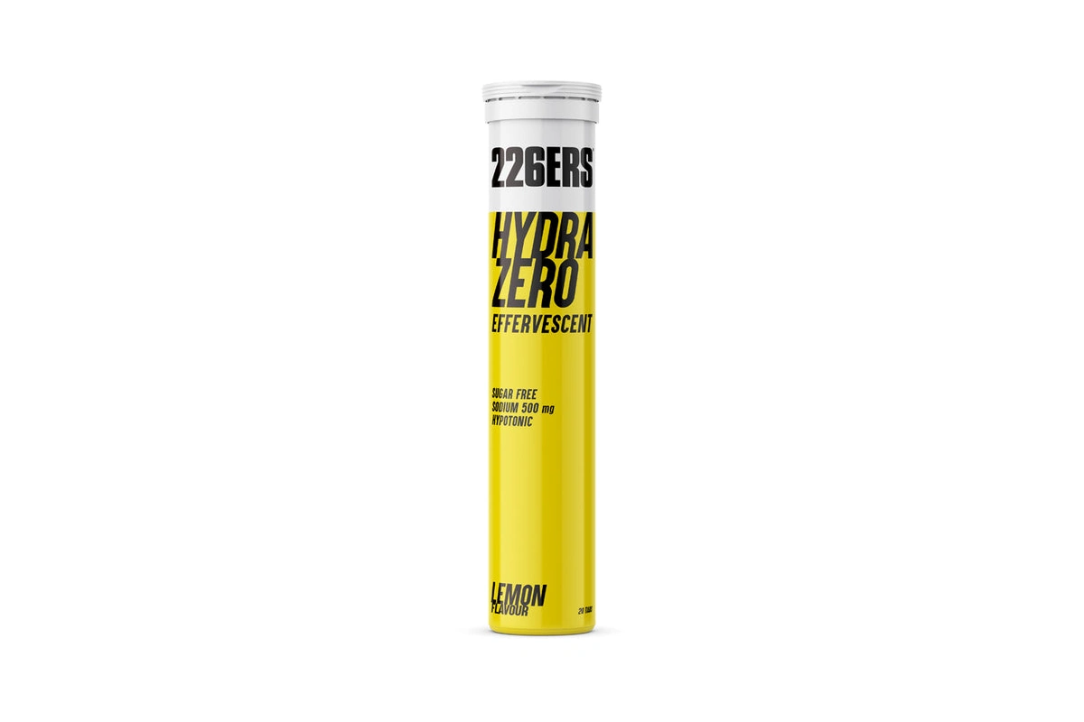 "Tubos HYDRAZERO Effervescent 226ERS sabor limón"