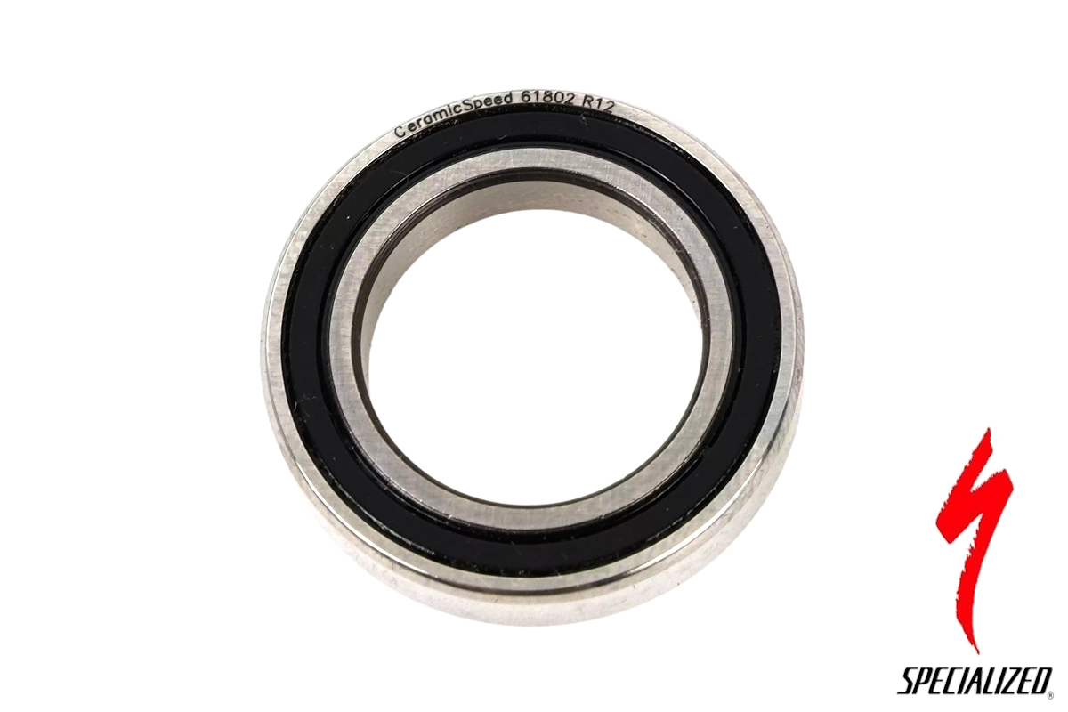 Rodamiento CeramicSpeed 61802 Roval S180600100 15x24x5 mm para buje de rueda