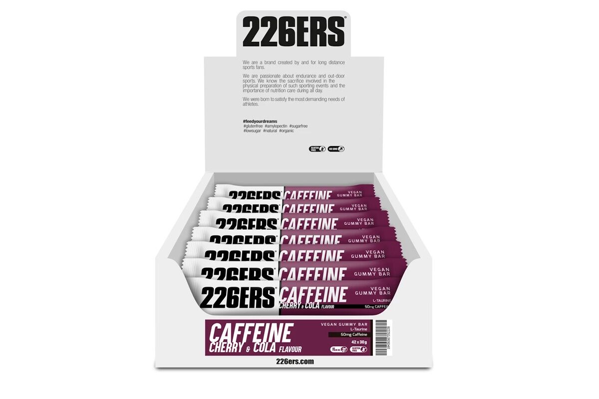 Barrita 226ERS - VEGAN GUMMY BAR - Cereza Cola Cafeina - Imagen 3