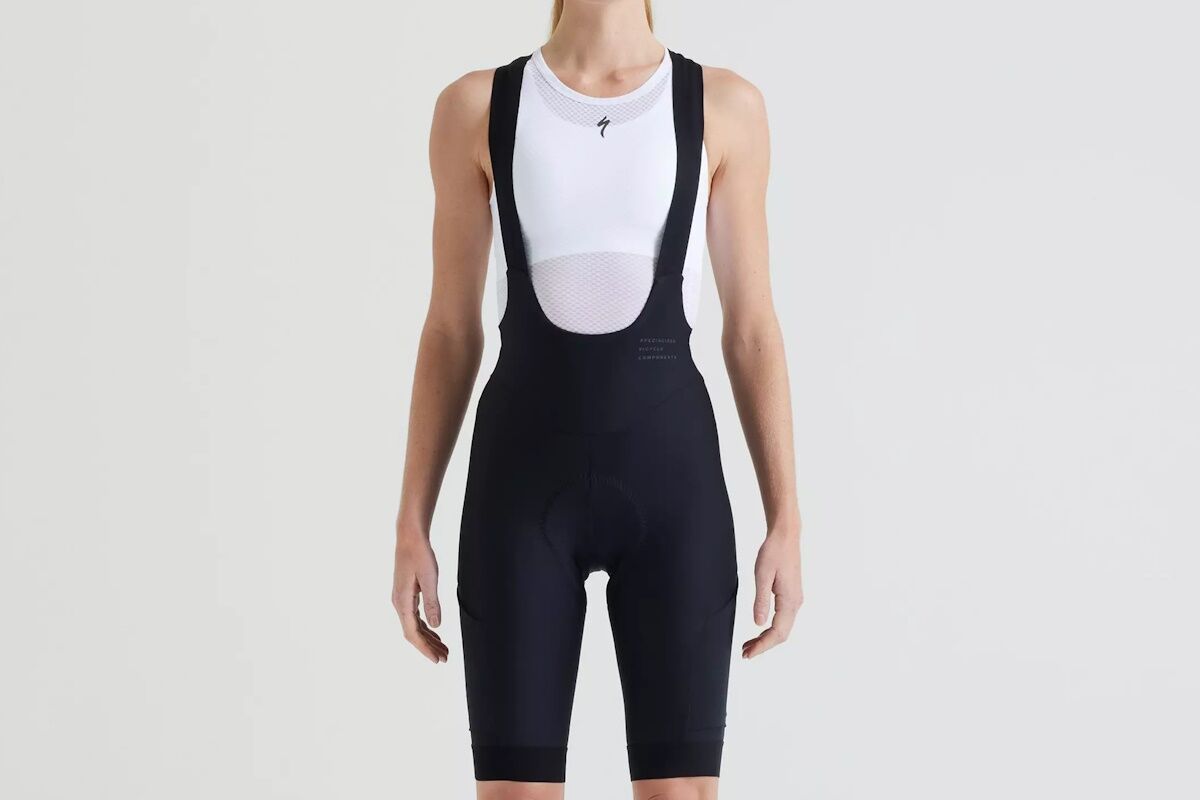 Culote de mujer con tirantes Prime SWAT, diseño funcional con bolsillos de malla, badana ergonómica y ajuste cómodo.