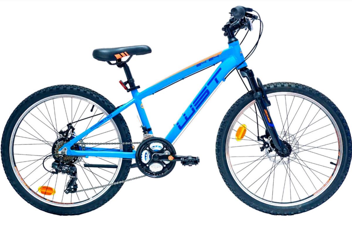 Bicicleta MTB niño 8 a 12 años - 24" Aluminio - WST Cosmo Disco 21v