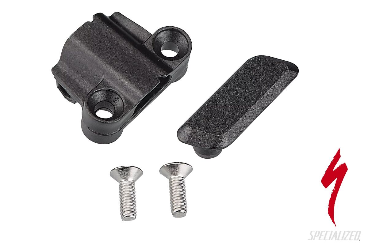 Guía de cable atornillable Specialized para arnés de motor y batería, compatible con bicicletas Levo Gen.3 de aleación y carbono, incluye pernos M4 x 12 mm.