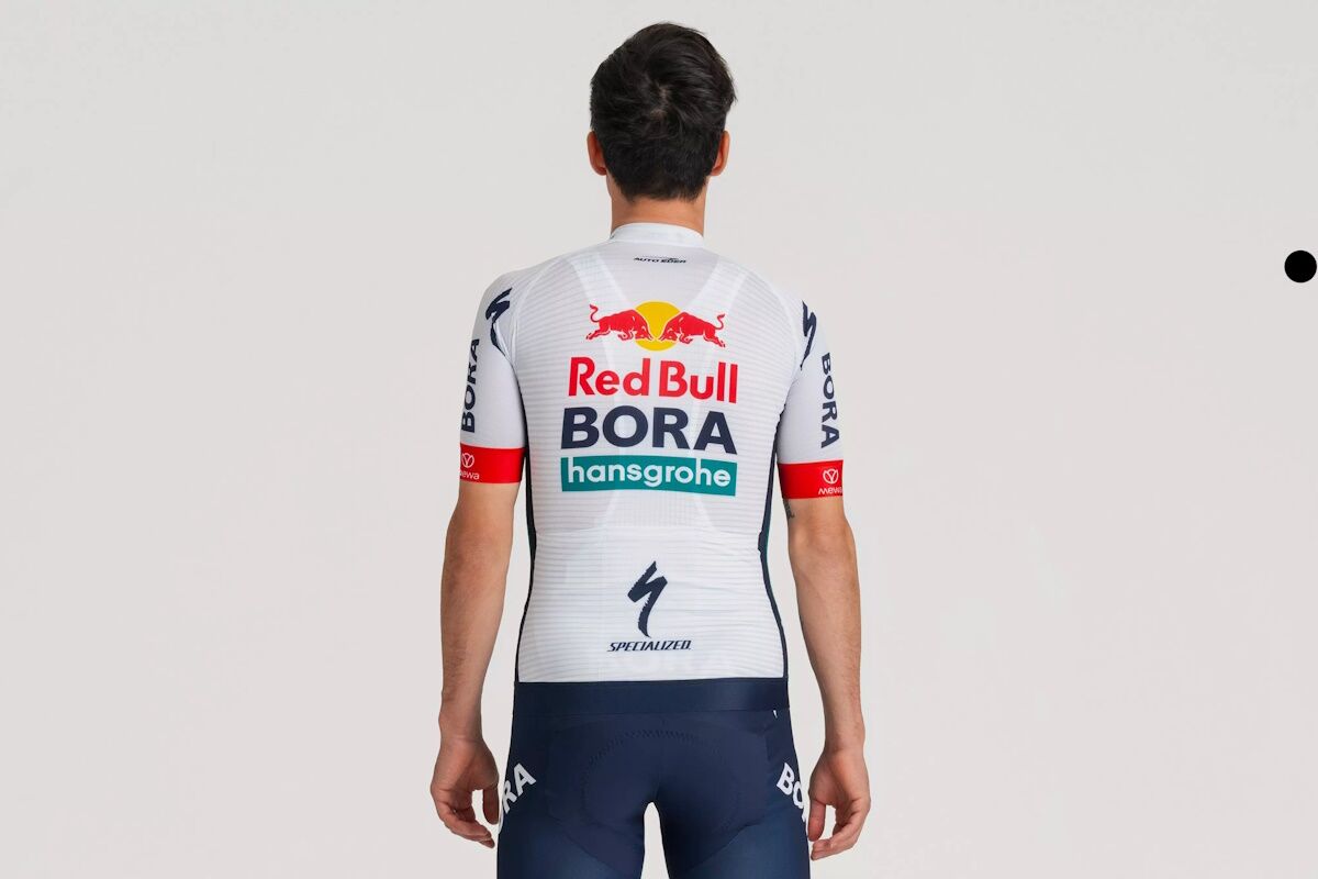 Maillot de Manga Corta Specialized Red Bull BORA Hansgrohe Réplica – Estilo Profesional, Rendimiento y Exclusividad para Ciclistas - Imagen 4