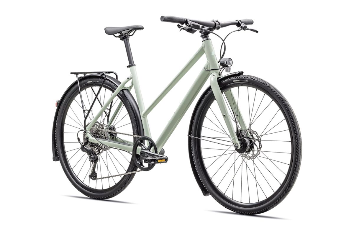 Specialized Sirrus X 3.0 Step-Through EQ 2025 – Bicicleta urbana y femenina, cuadro bajo, luces por dinamo, frenos hidráulicos, oportunidad fuera de temporada - Imagen 2