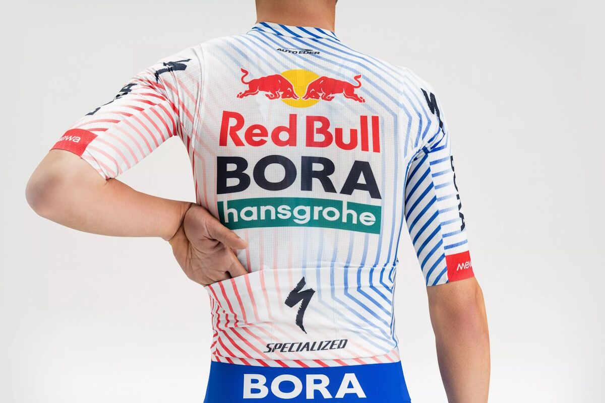 Maillot Race TDF Red Bull BORA hansgrohe Tour LTD – Edición Limitada, Estilo Profesional y Aerodinámica Specialized - Imagen 2