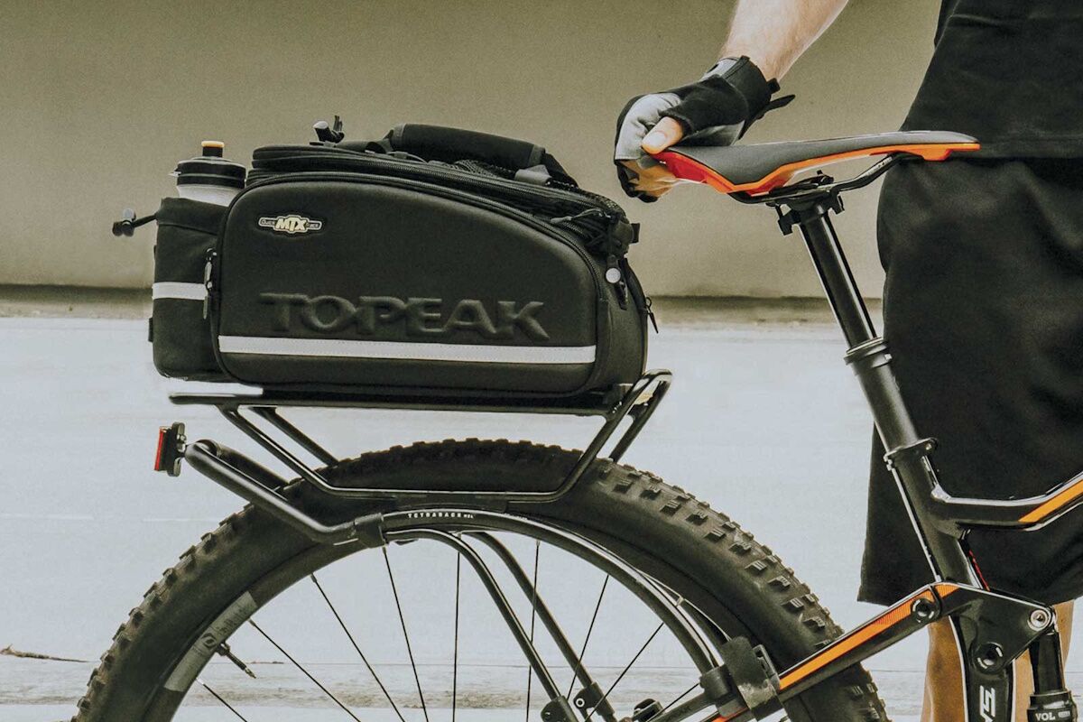 Topeak TetraRack M2L Strap Original – Portabultos trasero MTB, sistema QuickTrack, 12 kg, autenticidad garantizada, compatible E-Xplorer, MTX, KLICKfix - Imagen 3