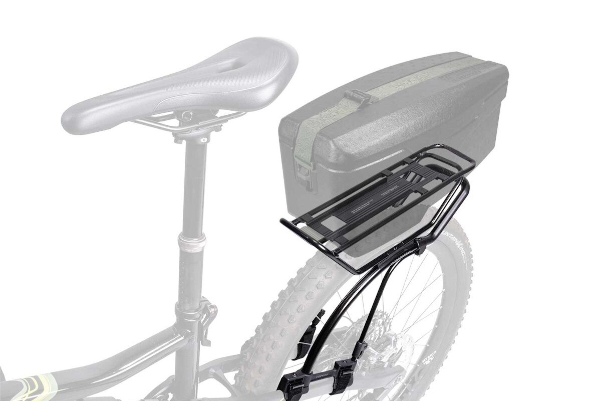 Topeak TetraRack M2L Strap Original – Portabultos trasero MTB, sistema QuickTrack, 12 kg, autenticidad garantizada, compatible E-Xplorer, MTX, KLICKfix - Imagen 4