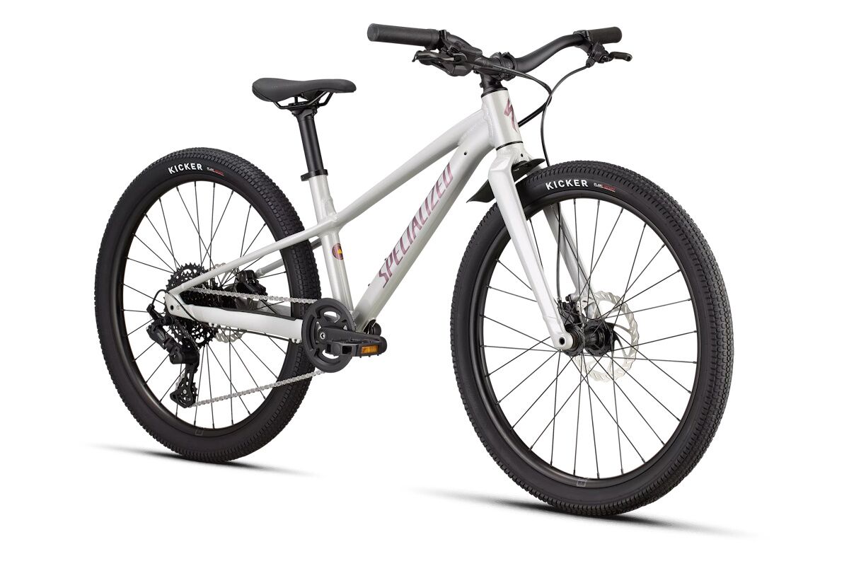 Specialized Riprock Comp 24 INT 2026, MTB infantil, horquilla Manitou 100 mm, frenos hidráulicos, cubiertas Ground Control 24x2.35, cableado interno.