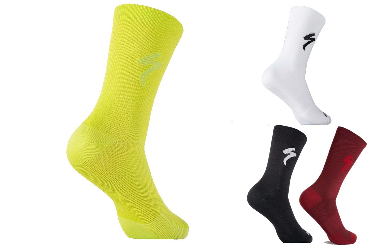Specialized Calcetines Altos Soft Air Road 2024, transpirables y frescos