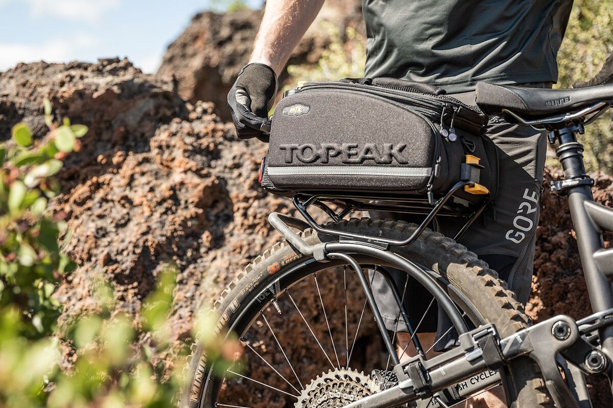 Topeak TetraRack M2 Original - Transportín trasero MTB, sistema QuickTrack, autenticidad garantizada, compatible bolsas MTX/KLICKfix - Imagen 2