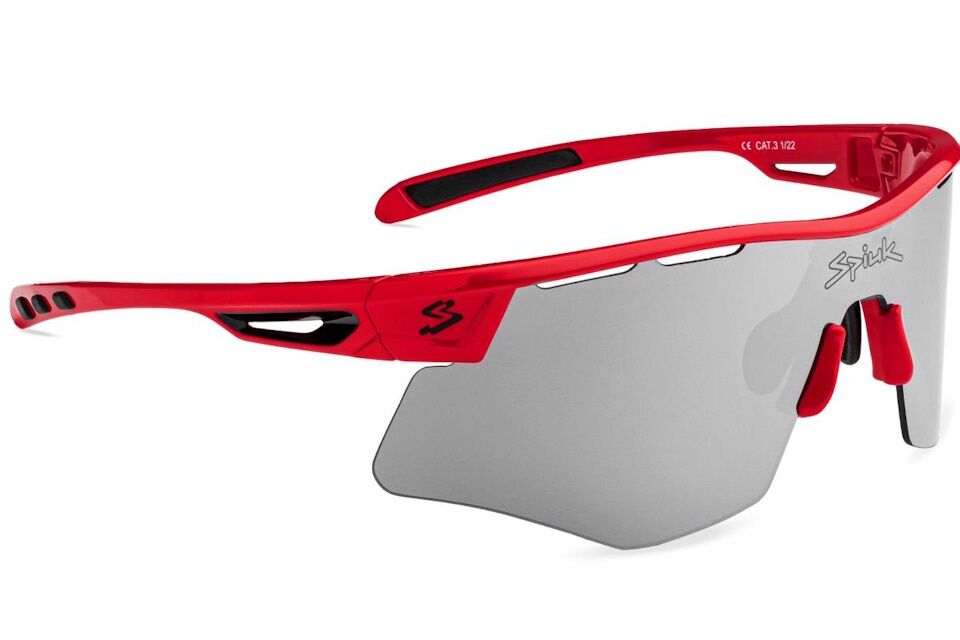 Gafas deportivas Spiuk Mirus - Rojo Plata