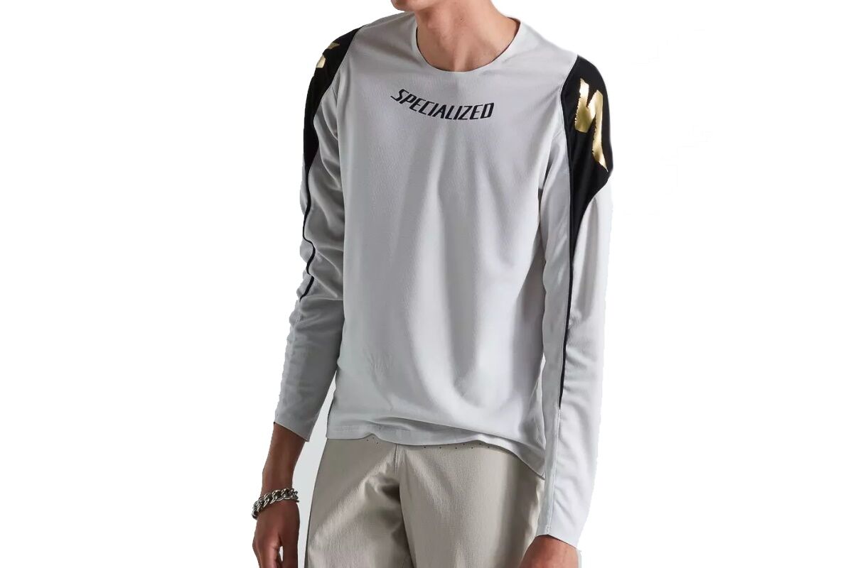 Maillot manga larga SPECIALIZED - GRAVITI - DOVE GREY