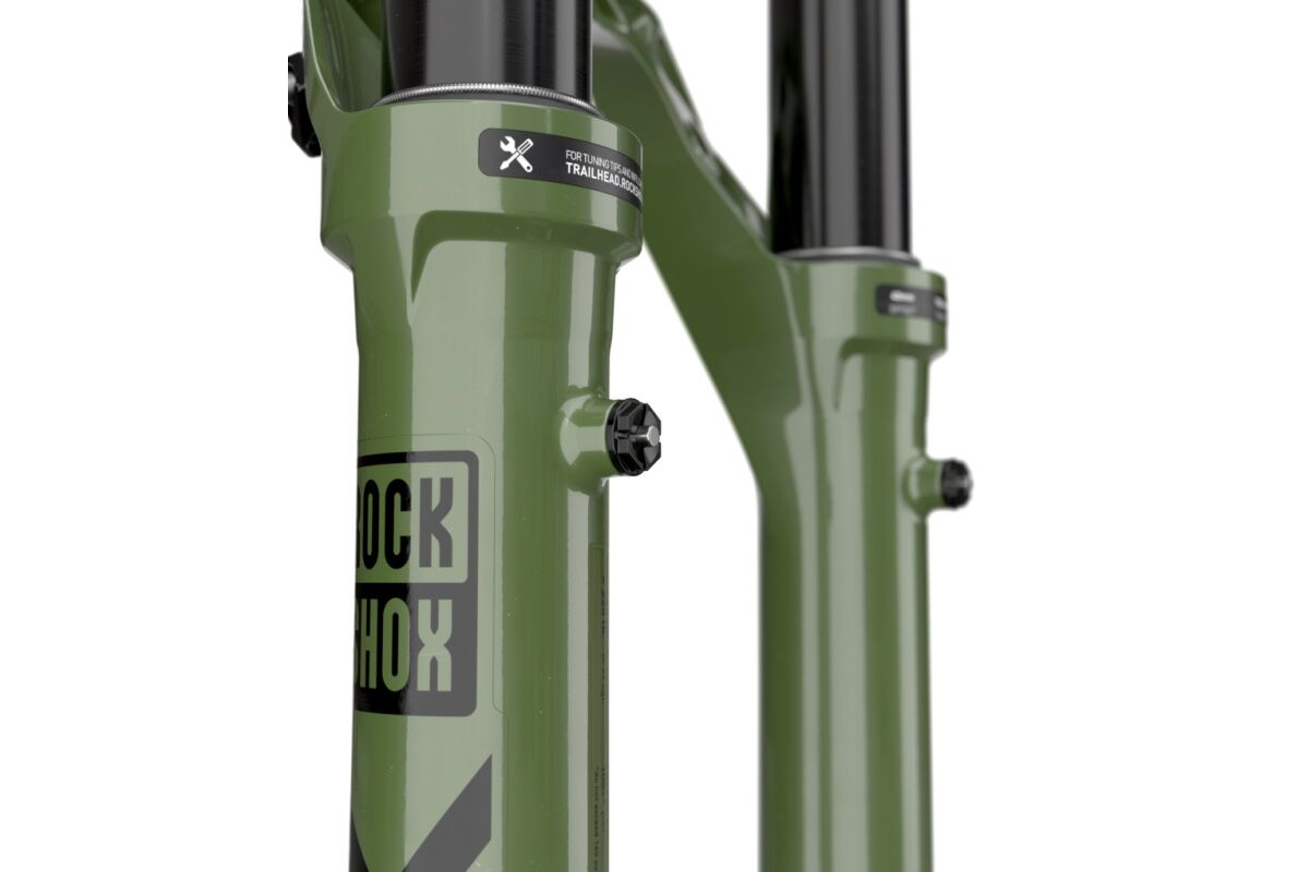 Horquilla ROCKSHOX LYRIK ULTIMATE CHARGER 3 RC2 - 27,5" Boots 160mm Manual Cónico 37 Offset - Green - Imagen 4