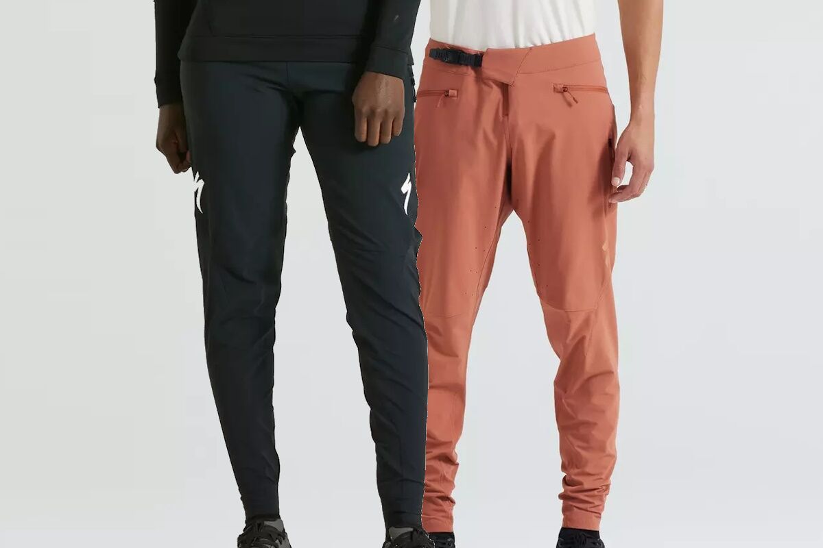 Pantalones Trail 2023 Specialized, ligeros y resistentes con ajuste unisex y ventilación avanzada.