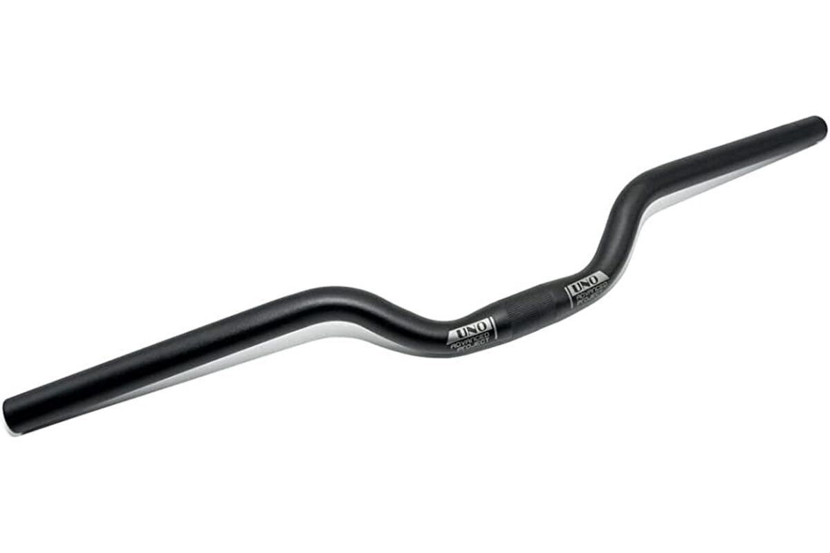 Manillar MTB UNO doble altura 630mm - Negro