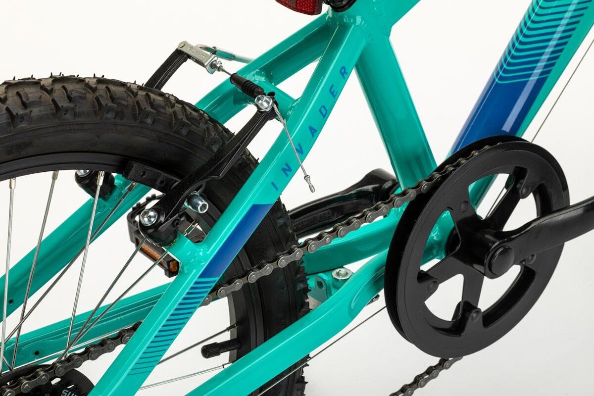 Bicicleta MTB niño 6 a 9 años - 20" - Aluminio - WRC INVADER X - Turquesa - Imagen 2