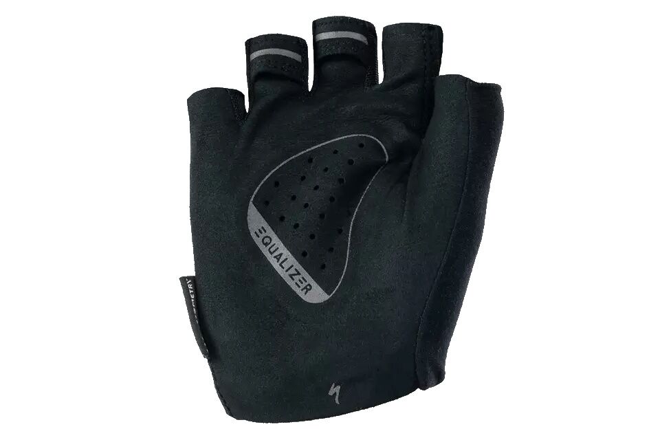 "Guantes Specialized Hombre Body Geometry Grail 2025 con acolchado de gel Equalizer™, palma de cuero sintético Clarino y diseño transpirable."