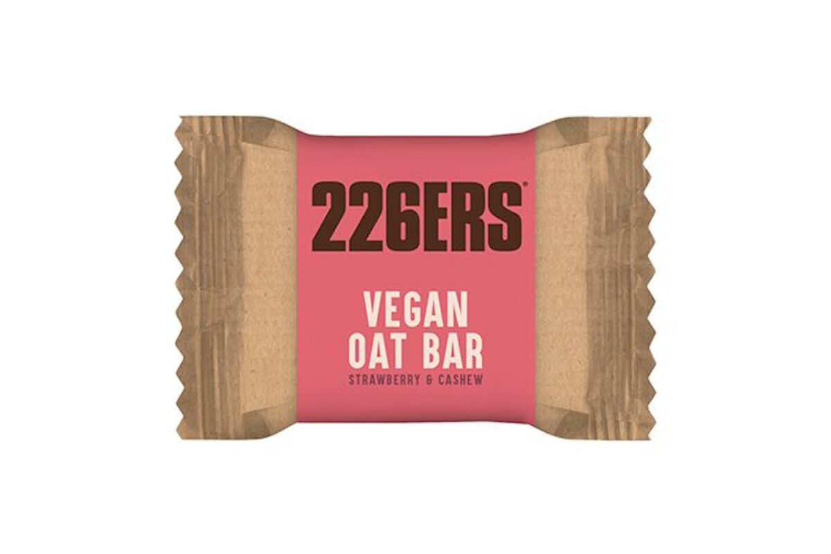 Barrita vegana 226 - VEGAN OAT BAR - Fresa y anacardos