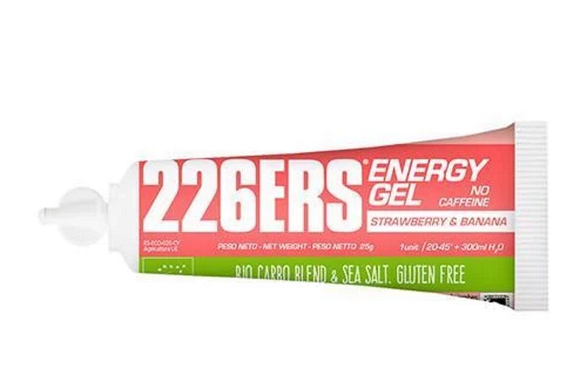 Gel 226ERS - ENERGY GEL - Tubo 25gr - Fresa y Plátano