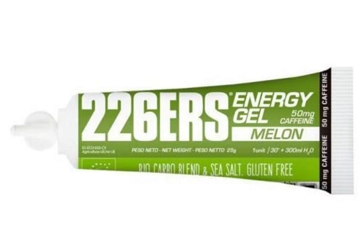 Gel 226ERS - ENERGY GEL - Tubo 25gr - Melón con cafeina