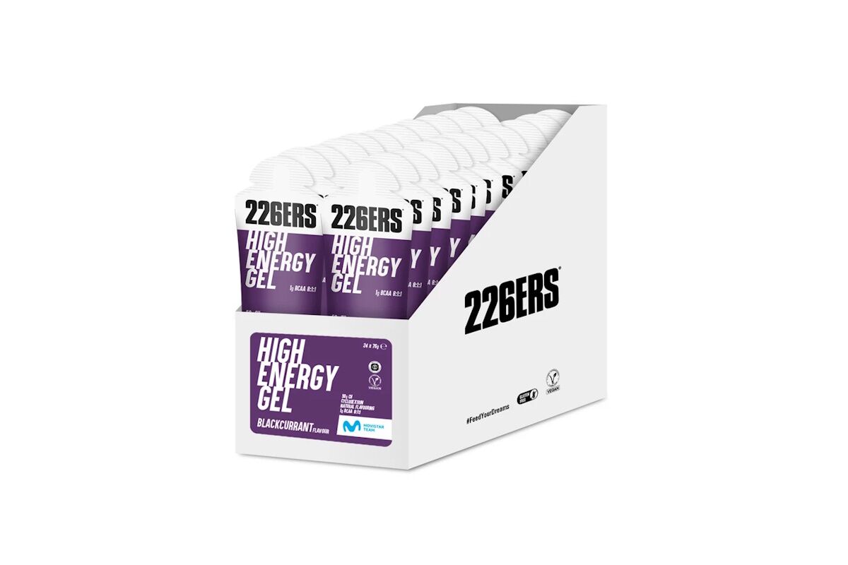 Gel 226ERS - HIGH ENERGY GEL 76g - BCAA Grosella Negra - Imagen 3