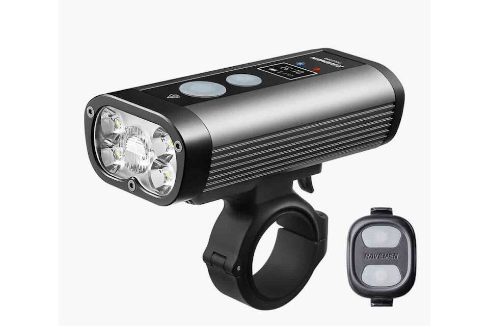 Faro delantero Ravemen PR2400 2400 Lúmenes
