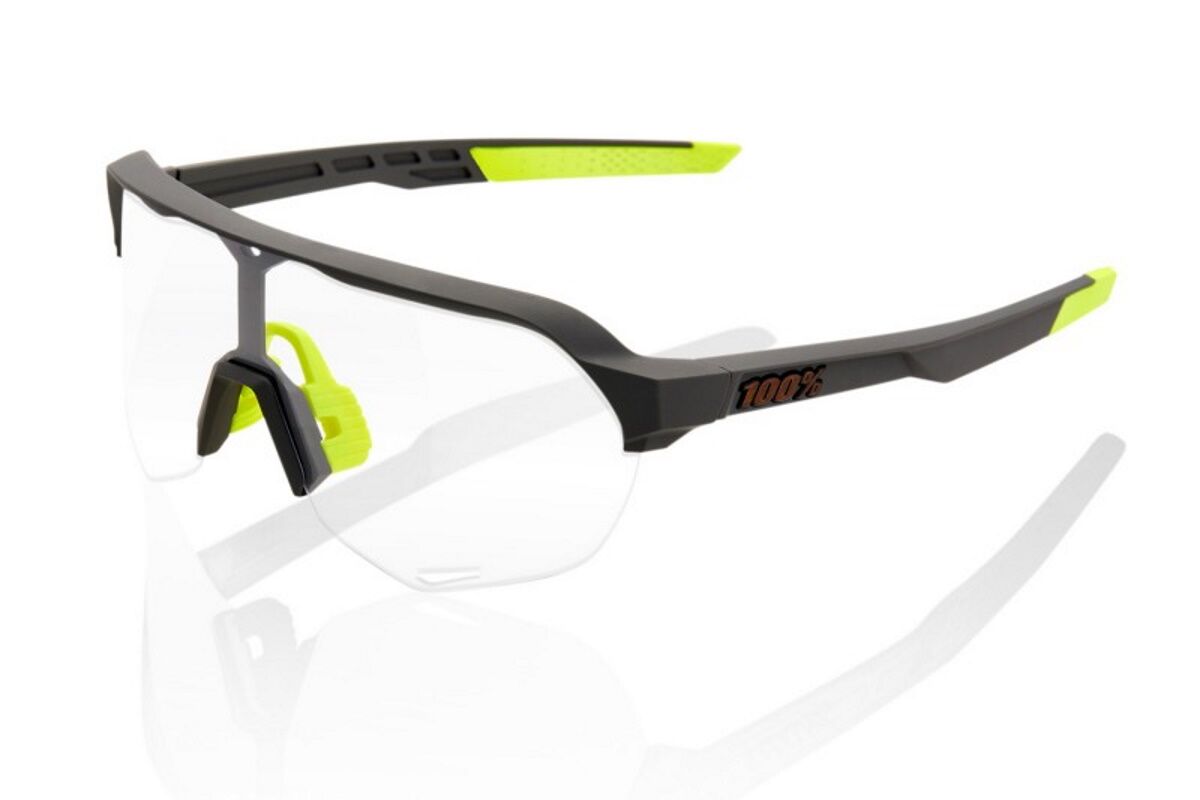 Gafas ciclismo 100% - S2® - Soft Tact Cool Grey Photochromic Lens