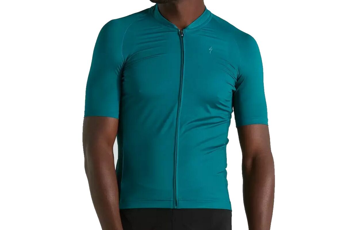 Maillot manga corta hombre SPECIALIZED - SL SOLID SHORT - TROPICAL TEAL