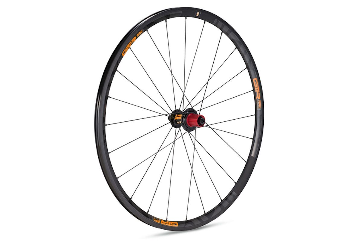 Rueda trasera aluminio carretera GTR RR17 Naranja V/Brake Shimano