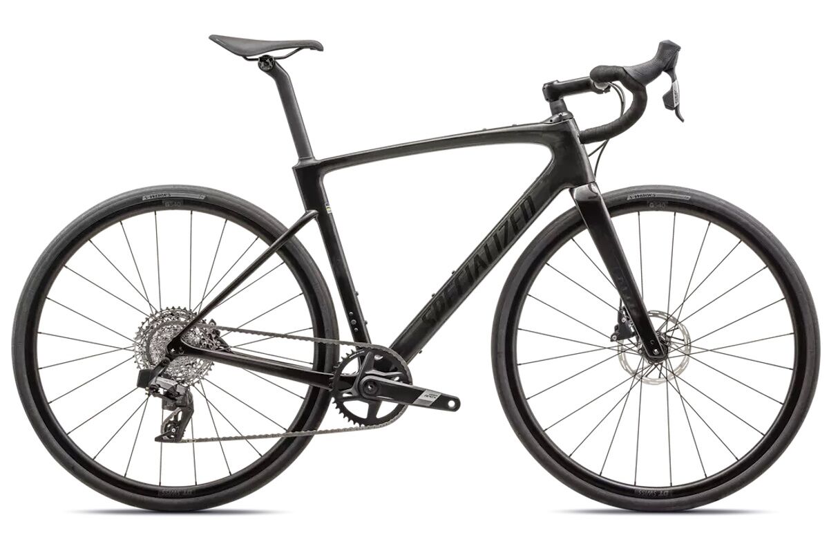Specialized Roubaix SL8 Sport Apex 2024, bicicleta de carretera endurance carbono, transmisión electrónica, Future Shock 3.0, oportunidad modelo anterior