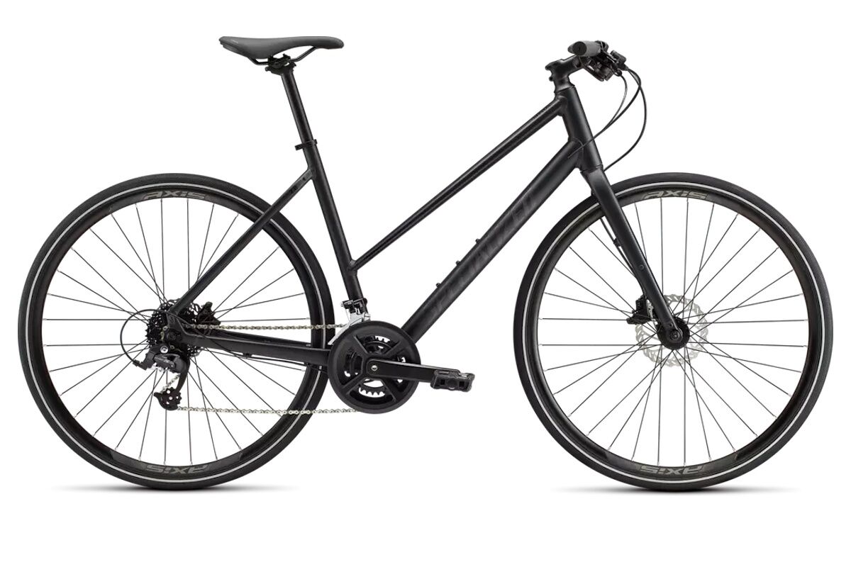 Specialized Sirrus 2.0 - 2022 - Step-Through Satin Cast Black / Gloss Black / Satin Black Reflective