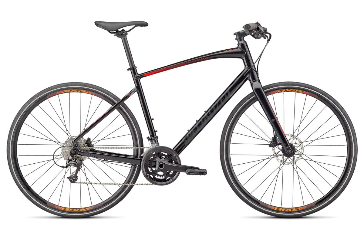 Specialized Sirrus 3.0 VN - 2022 - Gloss Cast Black / Rocket Red / Satin Black Reflective